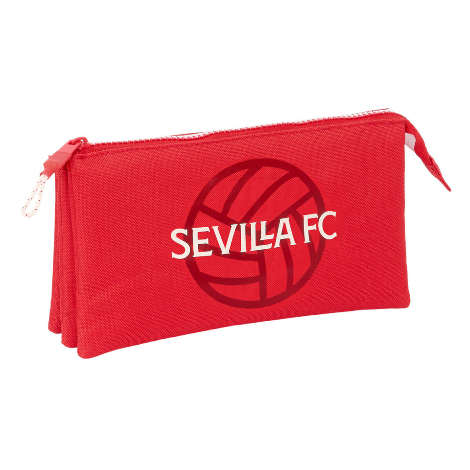 Sevilla Fútbol Club kolme sahtliga pinal punane 22x12x3cm