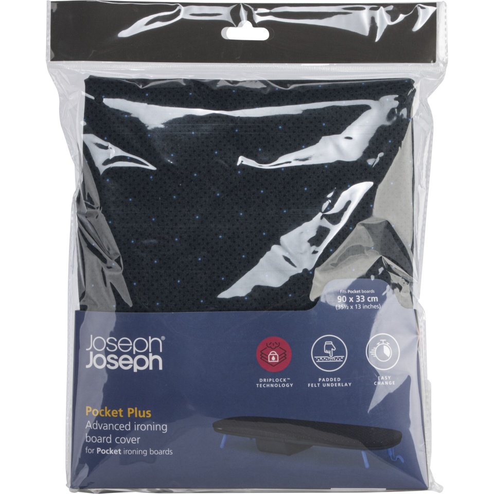 Joseph Joseph pesukorv Pocket Plus sinine Hochwertiger Bügelbrettbezug