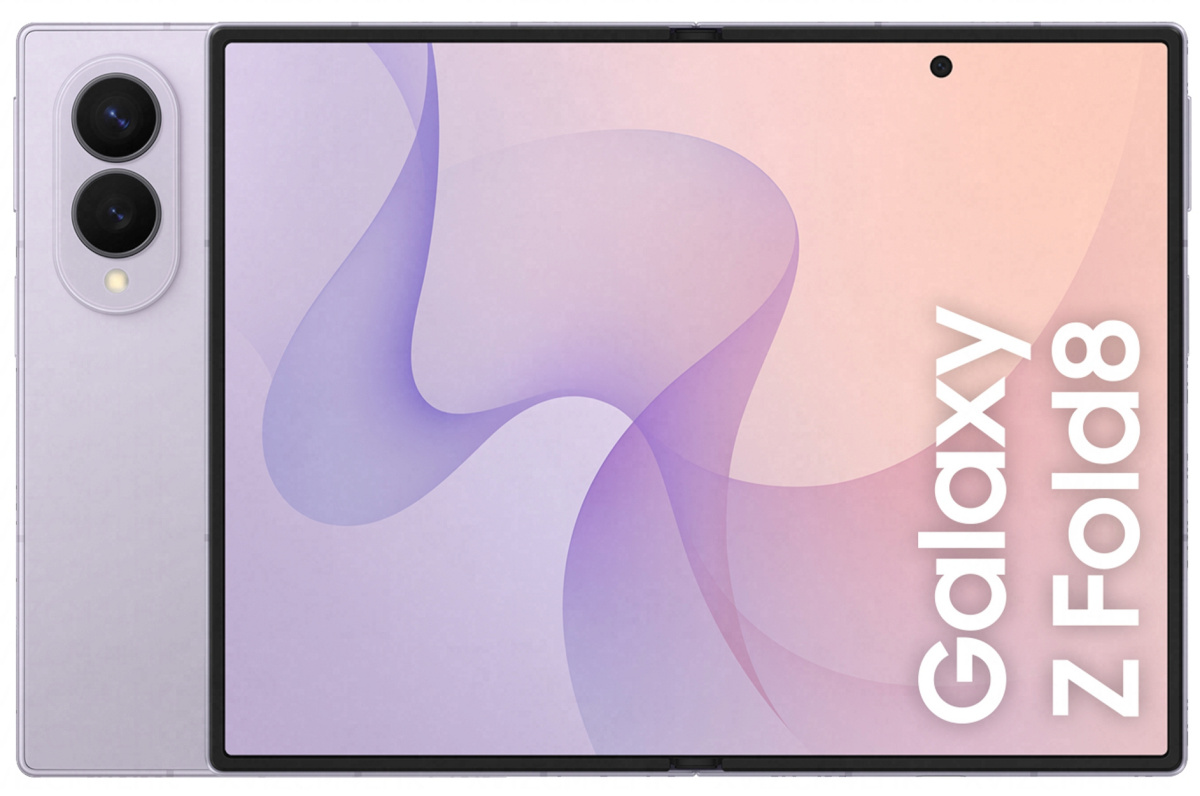 Samsung mobiiltelefon Galaxy Z Fold8 19.3cm (7.6") Dual SIM 5G USB Type-C 12GB 512GB 4800mAh Lavender