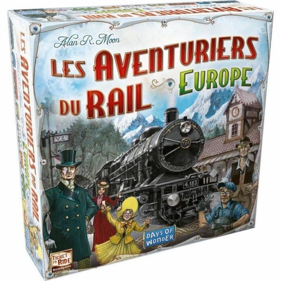 Asmodee lauamäng The Adventurers of Rail Europe (Prantsuse) (mitmekeelne) (FR)