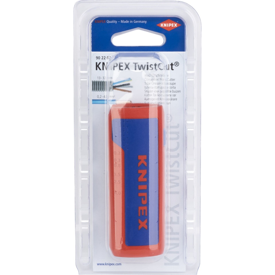 Knipex TwistCut Corrugated torutangid Pipe Cutter