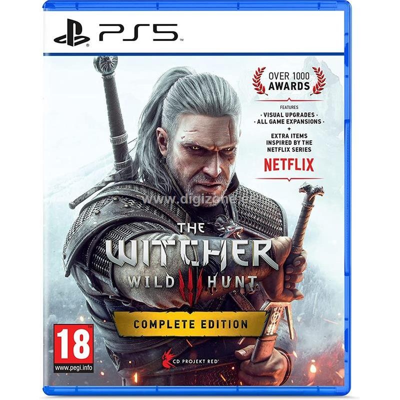 PlayStation 5 mäng Witcher 3 Complete Edition