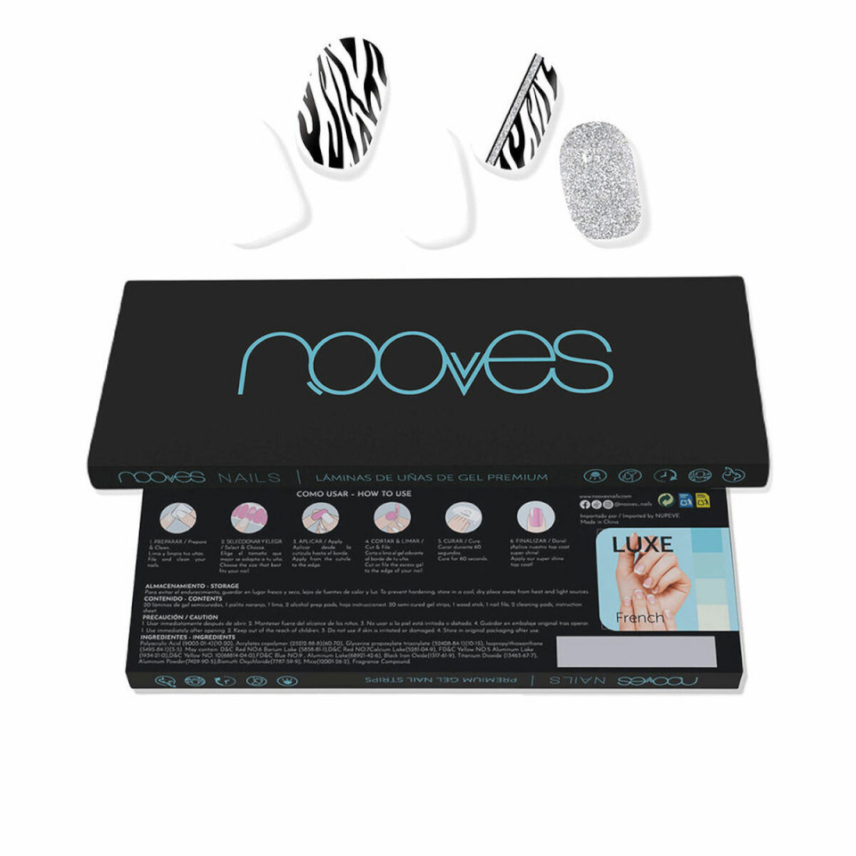 Nooves Gel Nail Foils Funky baby (20 ühikut)