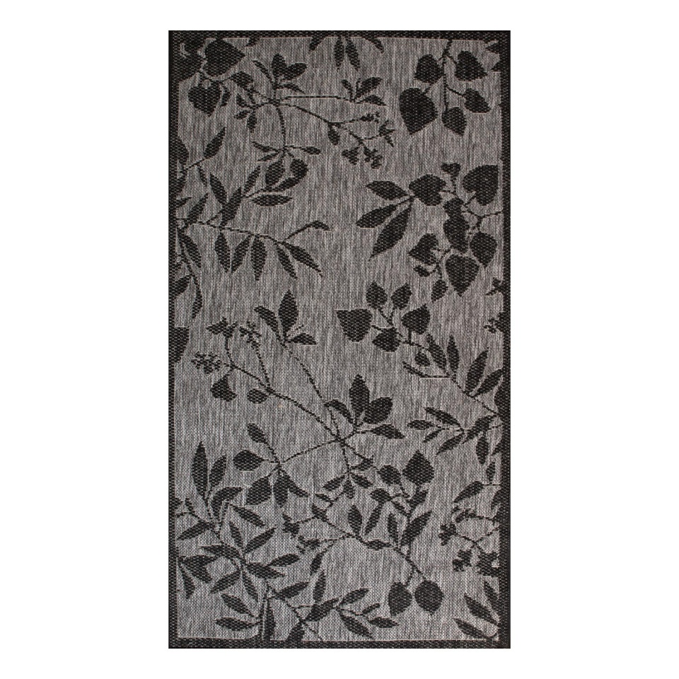 H4Y esikuvaip Dawn Foam-6, 80x250cm, must/hall