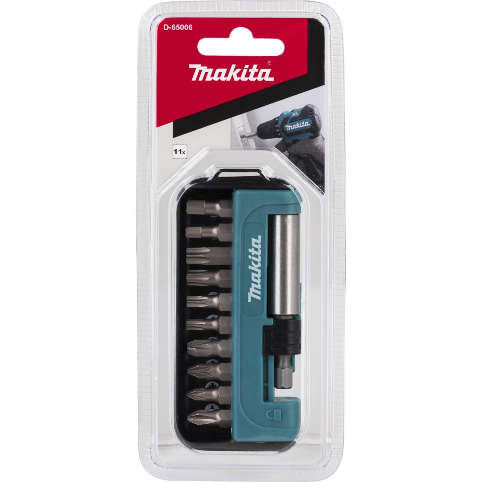 Makita kruvikeerajate komplekt D-65006 Bit-Set 11-osaline
