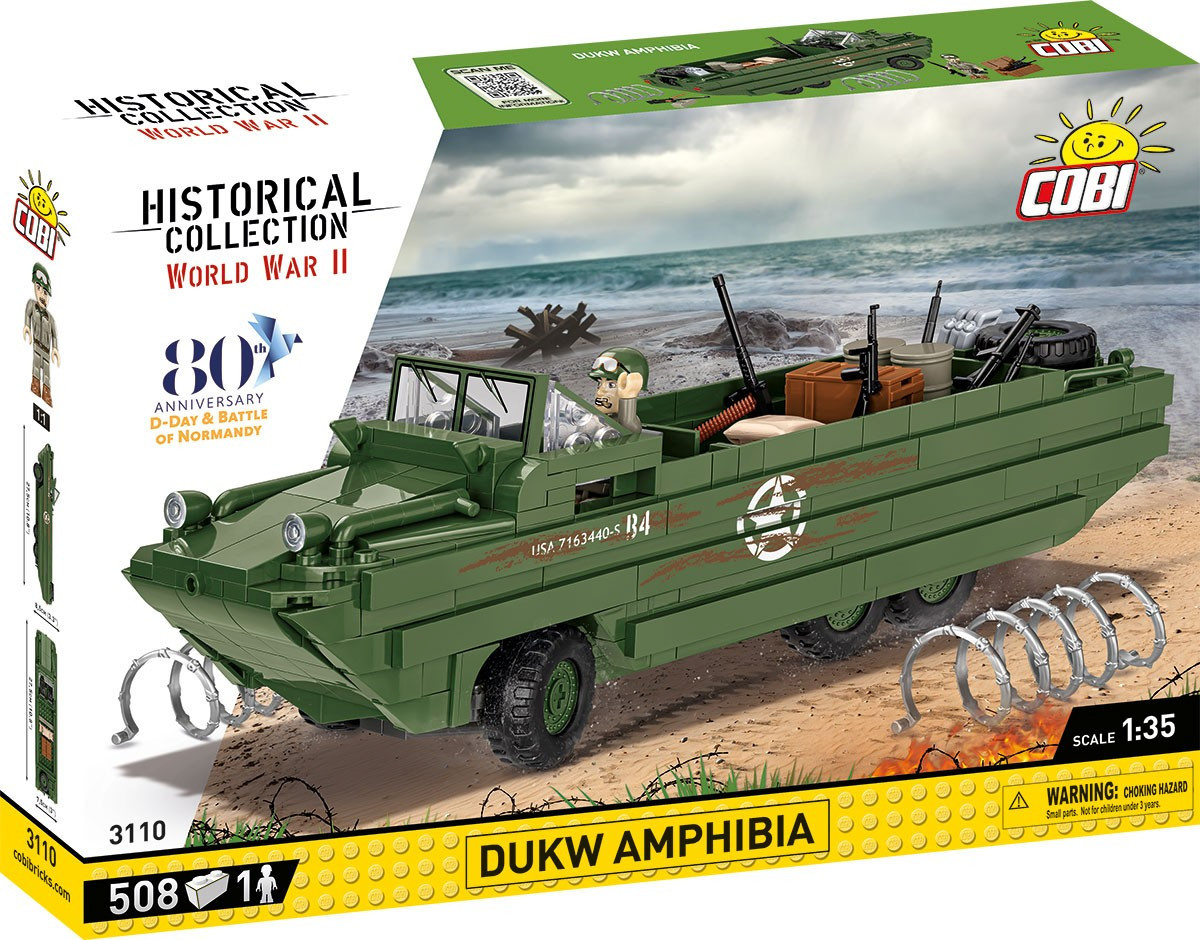 Cobi klotsid DUKW Amphibia