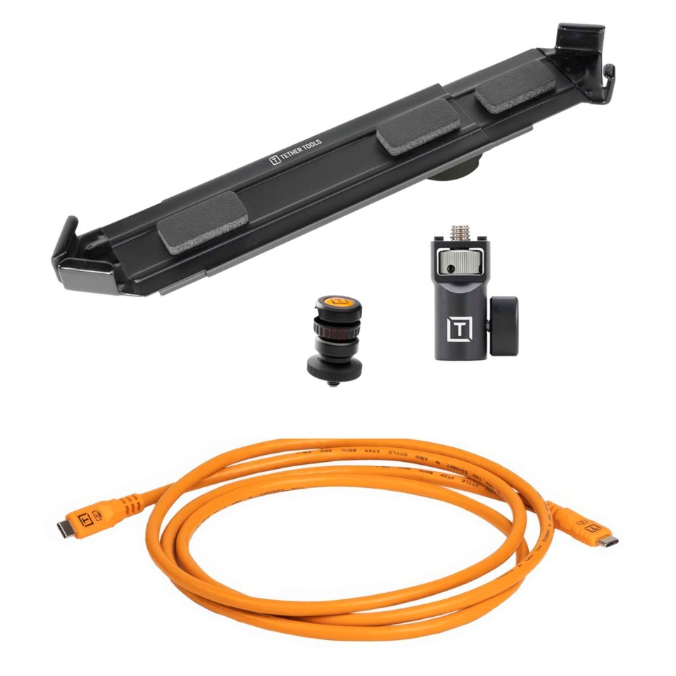 Tether Tools Mobile Tethering Kit Large Optima 10G gerade 1,8m