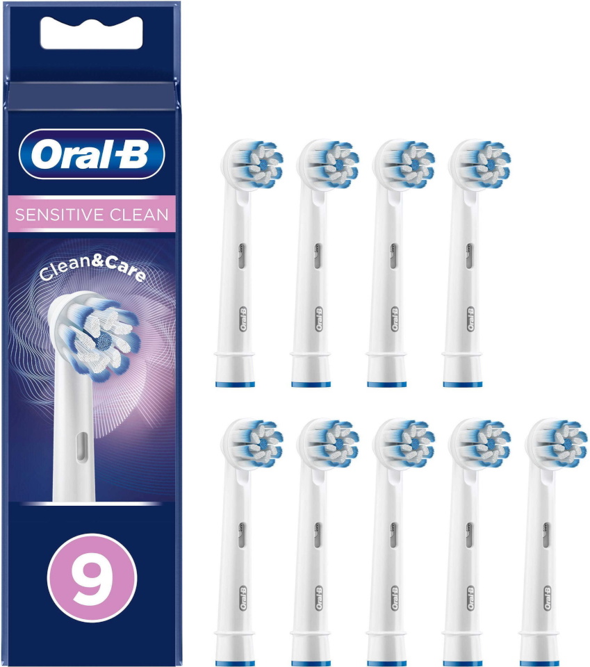 Braun lisahari hambaharjale Oral-B Sensitive Clean, 9tk