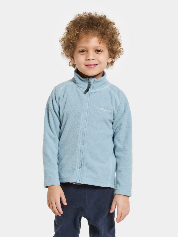 Didriksons fliispusa Monte Kids' Full-Zip 10 helesinine - suurus 120cm
