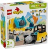 LEGO klotsid 10475 DUPLO Town Baufahrzeuge - 3-in-1-Set