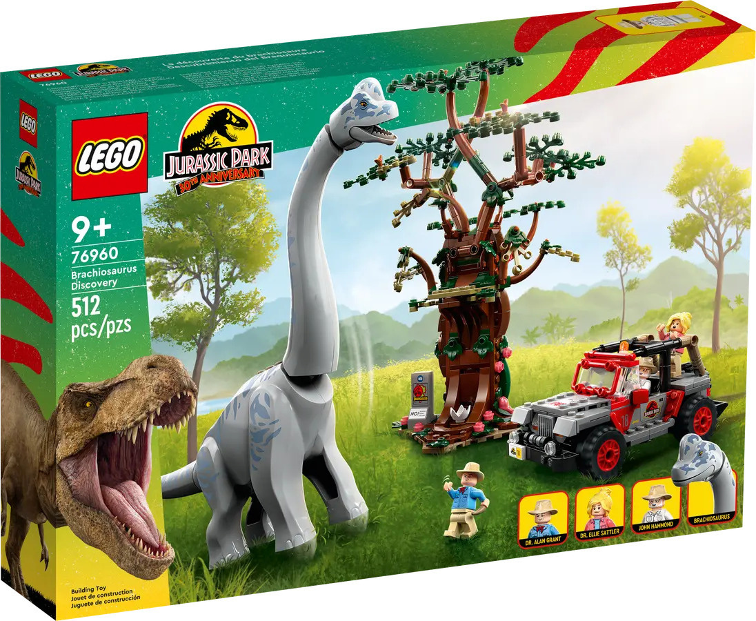 LEGO klotsid Jurassic World 76960 Brachiosaurus Discovery
