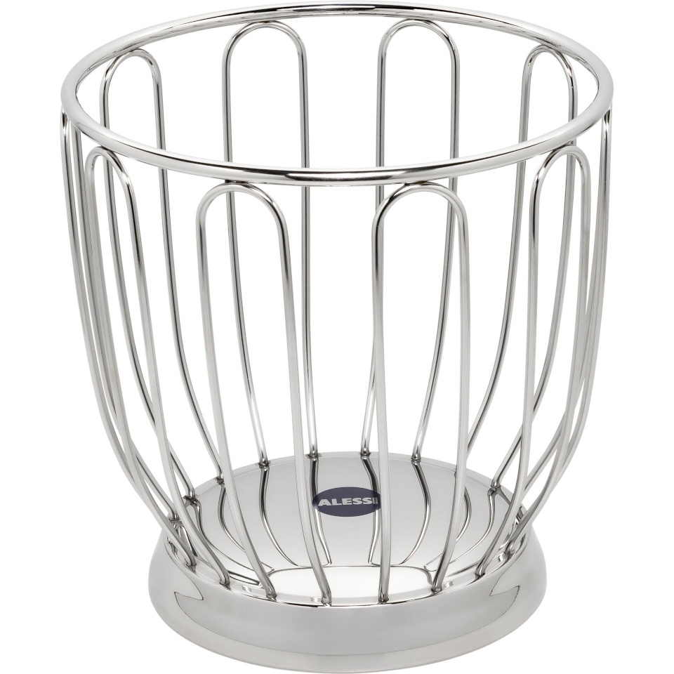 Alessi kandik 370 Citrus Basket, hõbedane