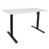 H4Y töölaud ERGO OPTIMAL 1-mootoriga 120x60cm, valge