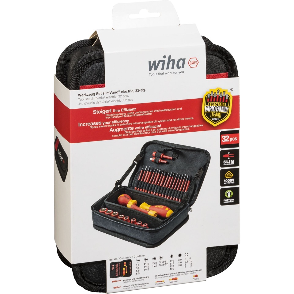 Wiha kruvikeeraja 7209NK-2002 slimVario set