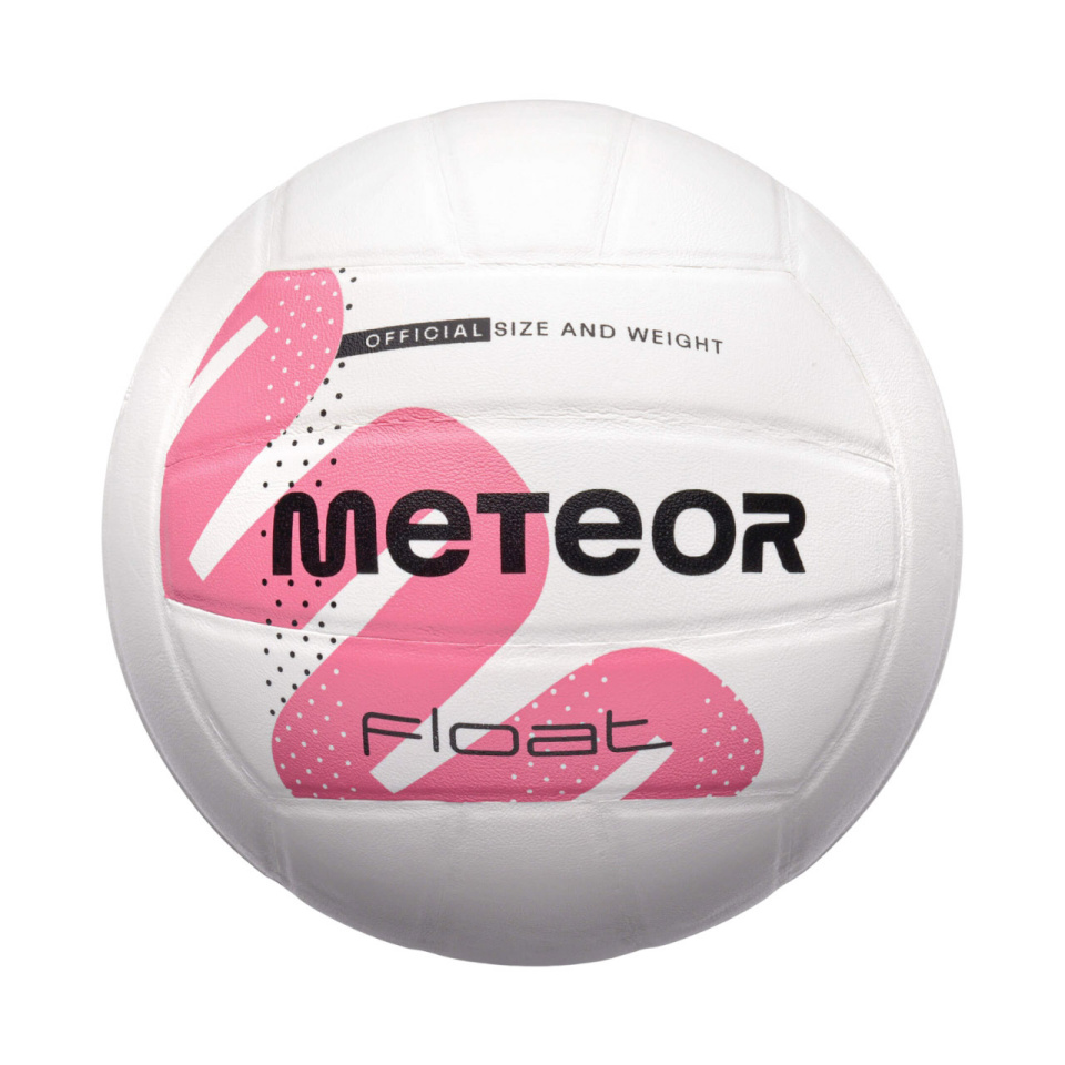 Meteor võrkpall Pvc valge-roosa 17411 5