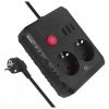 Maclean pikendusjuhe Power strip MCE388 B, 2 sockets 3xUSB, 110-120V AC 50/60Hz, 2.1A max 2500W, 3m must