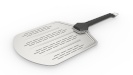 Witt pitsalabidas Perforated Pizza Peel, 12"/30 cm, alumiinium