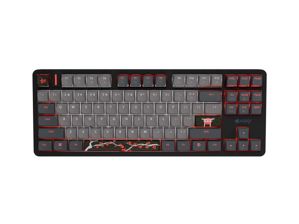 Fury klaviatuur Gaming Keyboard Kanabo K6 US RGB magnetic