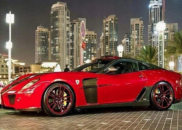 Norimpex teemantmaal Diamond Mosaic - punane auto