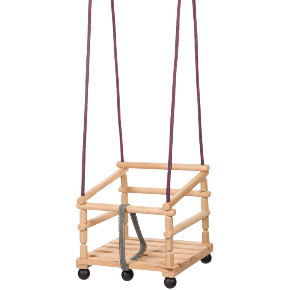 Kimet Huśtawka Drewniana Naturalna