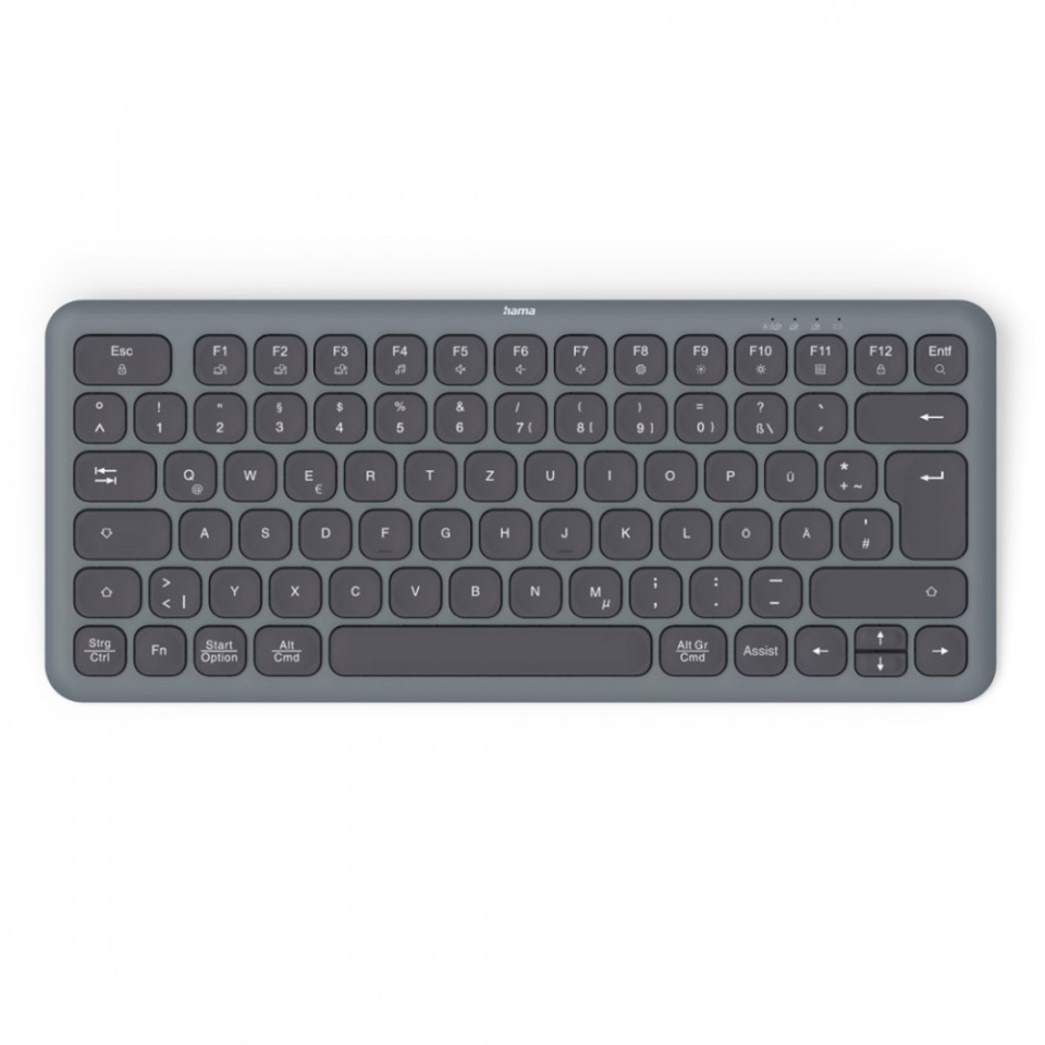 Hama klaviatuur WK-500 multi device Keyboard must-hall