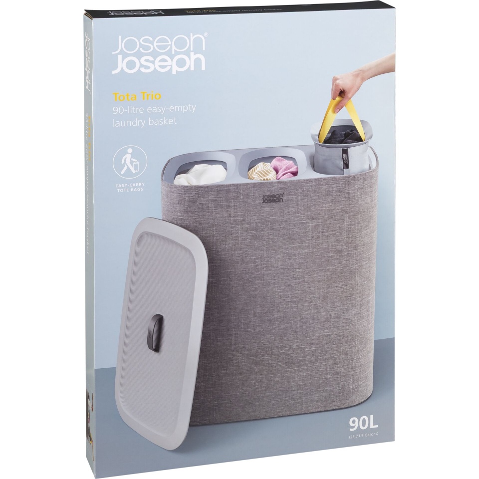 Joseph Joseph prügikast Tota Trio hall 90L Wäschetrennkorb