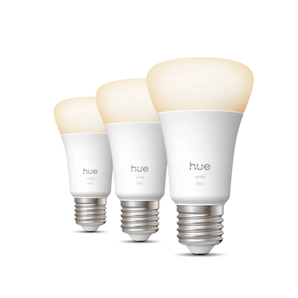 Philips nutipirn Hue Smart LED elektripirn W 810 A60 3P EU E27 7 W Soft White Light