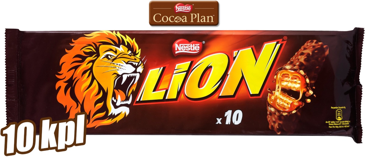 Lion šokolaadibatoon, 42g, 10tk