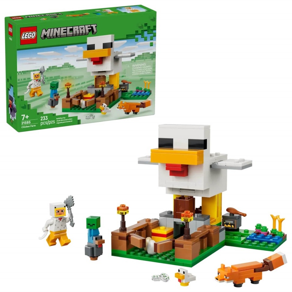 Lego klotsid MINECRAFT 21585 Chicken Farm