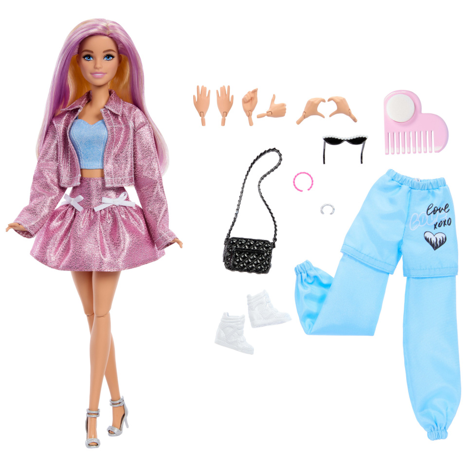 Barbie Deluxe stiilis kohandamine, kohandatav nukk