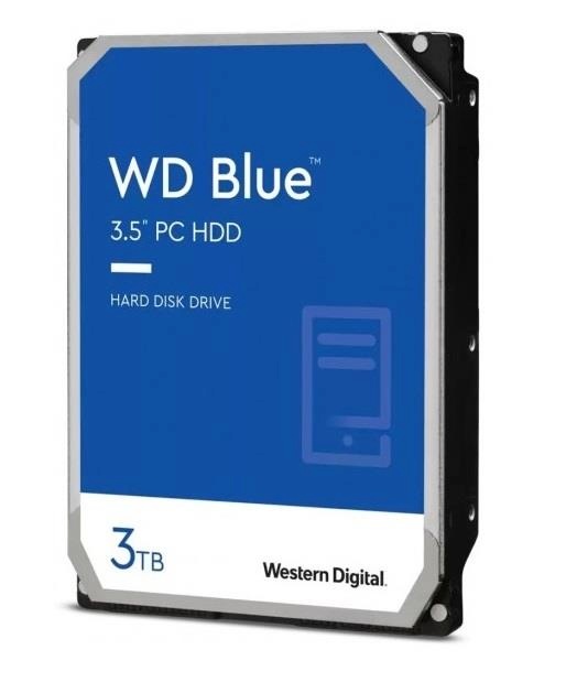 WD kõvaketas Dysk twardy Blue 3TB 3.5 cala 256MB 5400RPM CMR WD30EZAX