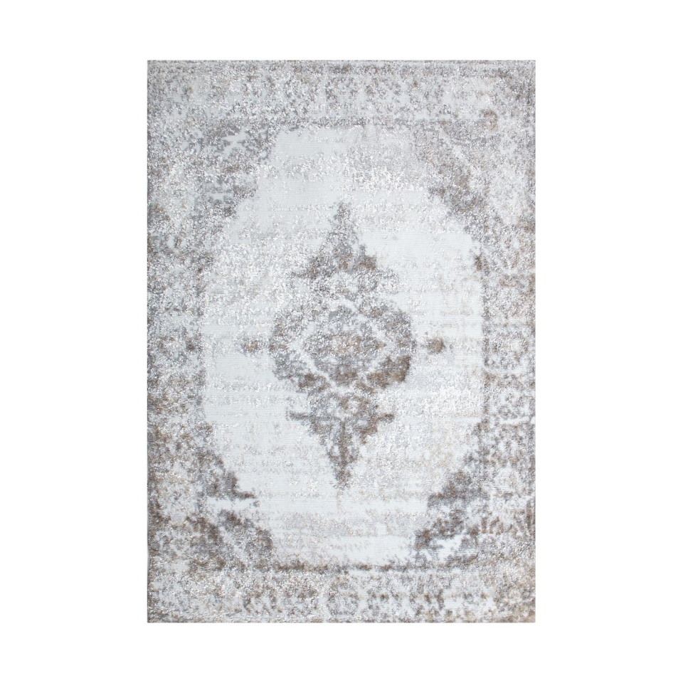 H4Y vaip Salamanca-1, 100x150cm, valge/hall