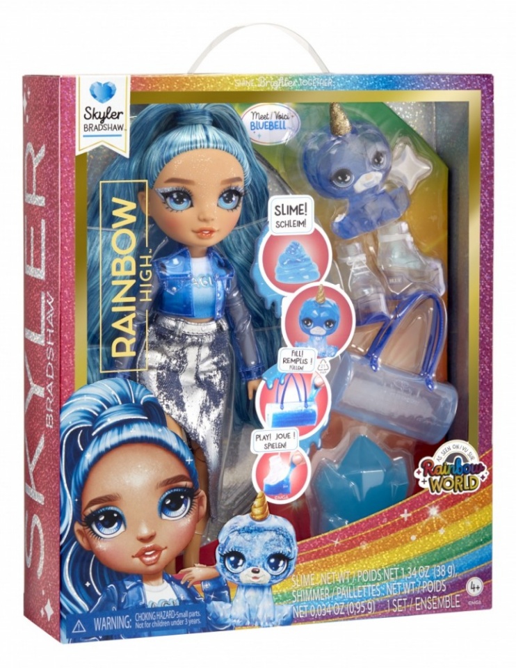 MGA mängunukk Classic Rainbow High Fashion Doll - Skyler