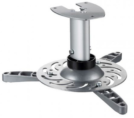 Kingpin laekinnitus projektorile VPM140-S, 14 cm, hõbehall