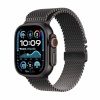 Apple Watch Ultra 2 GPS + Cellular 49mm Black Titanium Case with Black Titanium Milanese Loop, S, must
