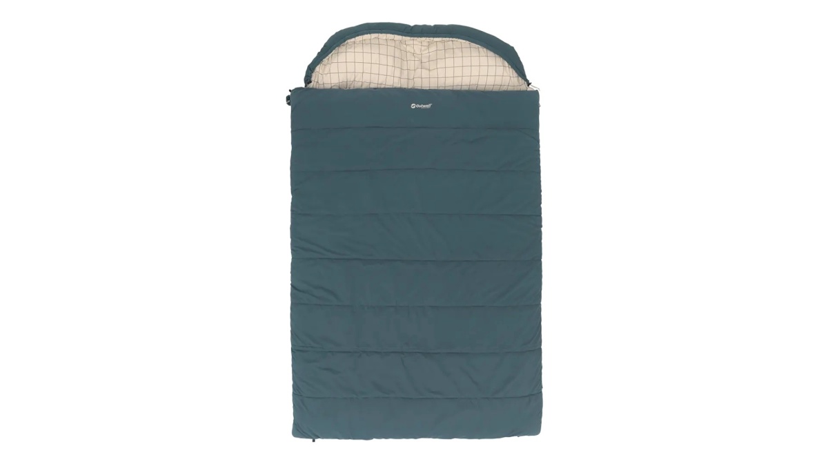 Outwell magamiskott Camper Lux Double sinine | Sleeping Bag | 235 x 150 cm | -16 to 5 °C | Both Side Zipper