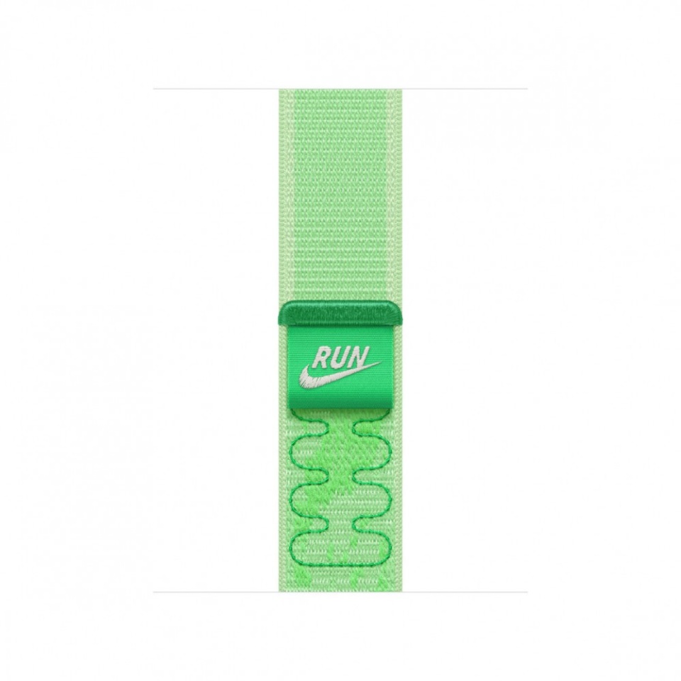 Apple kellarihm Watch 42mm Green Spark Nike Sport Loop
