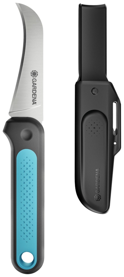 Gardena nuga VeggieCut 12211-20 Vegetable and Herb Knife, must/sinine
