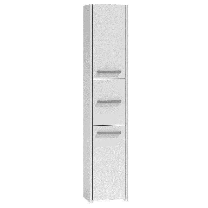 Top E Shop vannitoakapp S33 BIEL bathroom storage cabinet valge