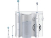 Braun elektriline hambahari ja hambavahede puhastaja Oral-B Center OxyJet Cleaning System, Oral Irrigator + Oral-B iO4, valge