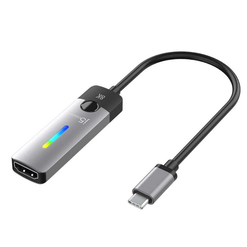 J5 Create j5create JCA157-N USB-C® to HDMI™ 2.1 8K adapter