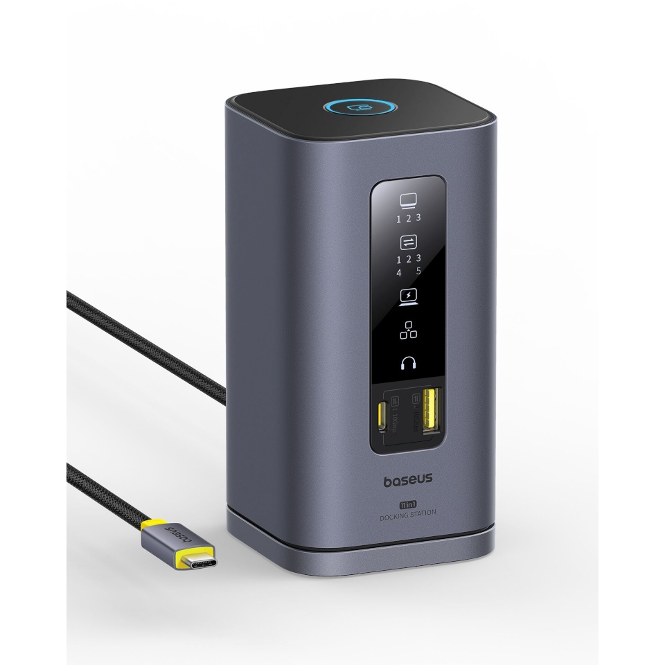 Baseus kettaboks Spacemate Series 11-in-1 (MAC) Docking Station, hall
