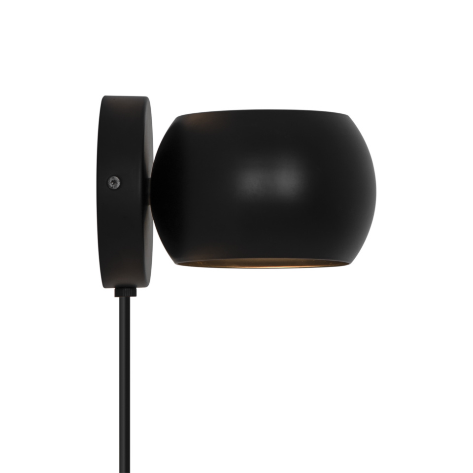 Nordlux seinalamp Belir, must