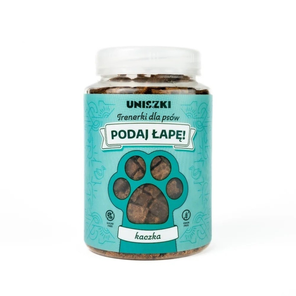 Uniszki maius koerale Podaj łapę Duck, 150g