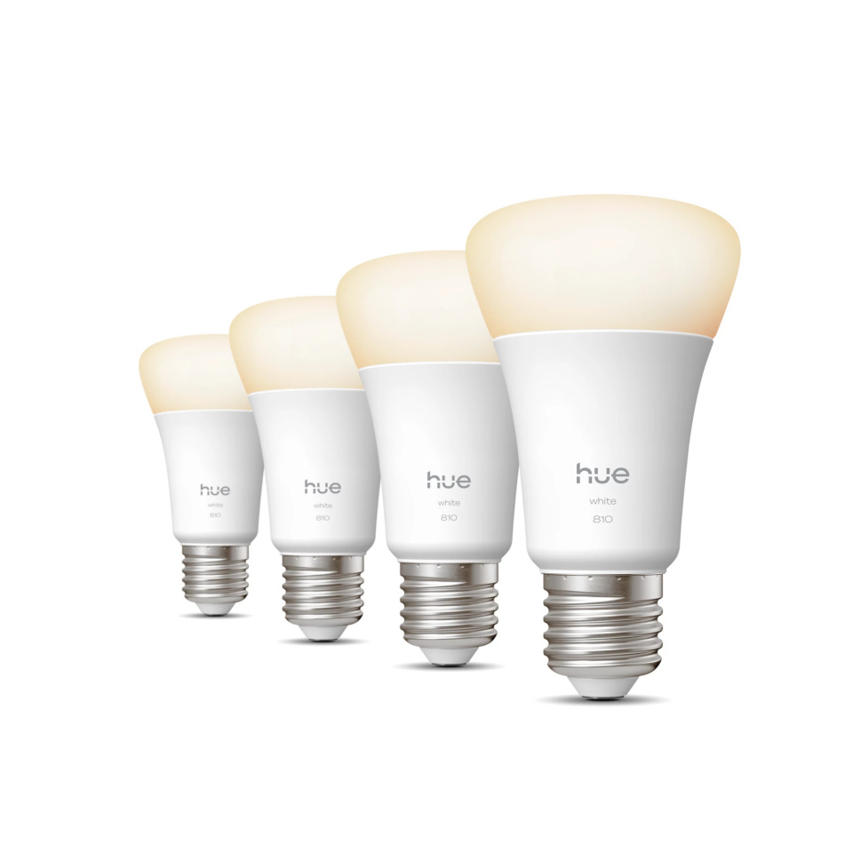 Philips nutipirn Hue Smart LED Light Bulb, E27, 4tk