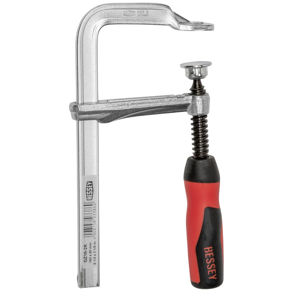 Bessey pitskruvi all-steel screw clamp GZ-2K 160/80