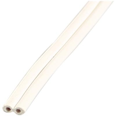 Goobay helikaabel rullis, 2x0,75mm, valge, 25m