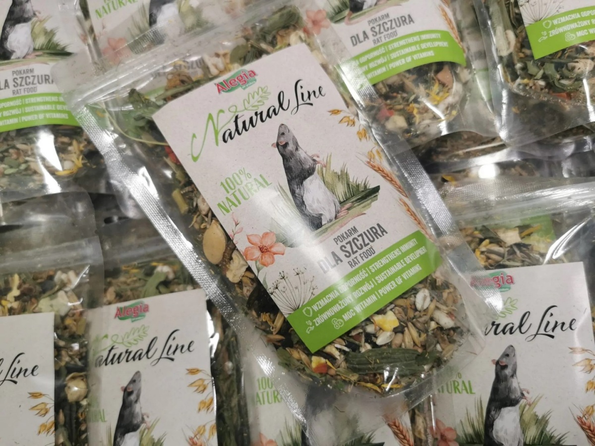Alegia toit närilistele Natural Line dry food for rats - 2.5kg