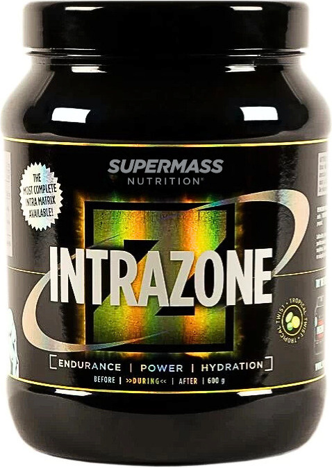 Supermass Nutrition treeningjoogipulber Intrazone Training Drink Powder, Tropical Twist, 600g