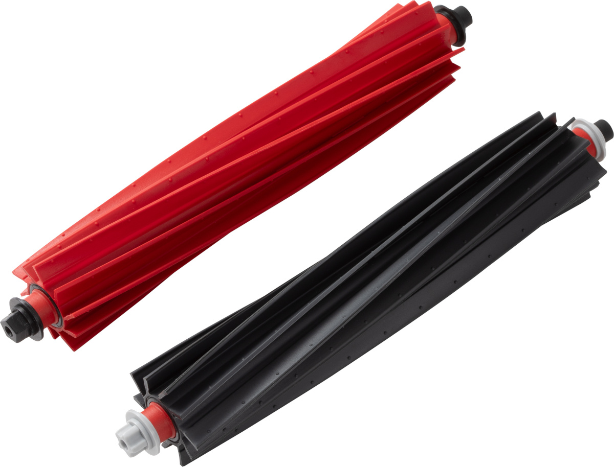 Roborock lisaharjad 8.02.0322 Rubber Main Brush, S8 MaxV Ultra, punane/must